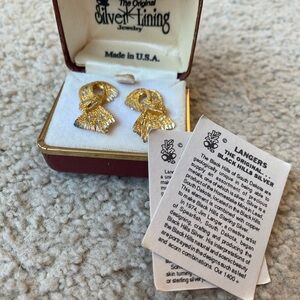 Landers silver Gold Earrings